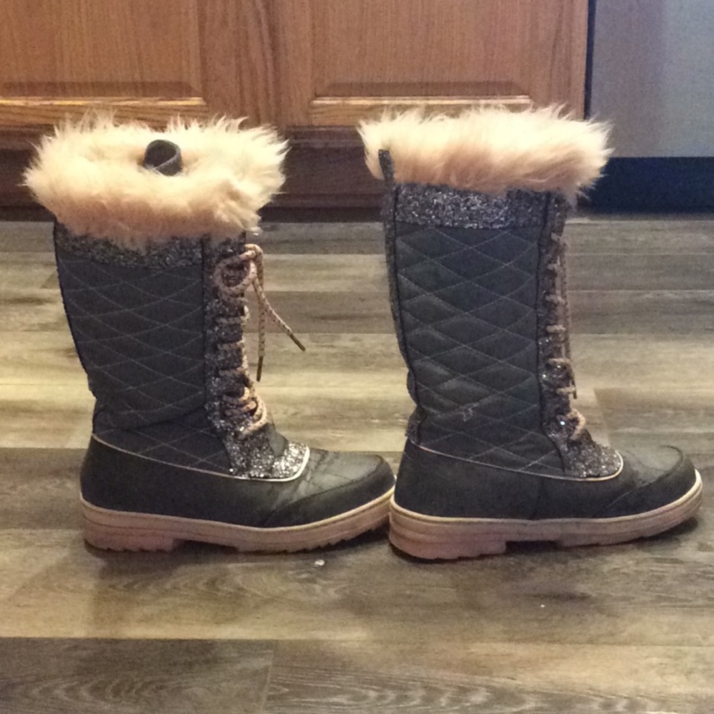 Girls Justice snow boots - Picture 2 of 4